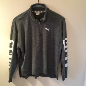 PINK Pullover 1/4 zip